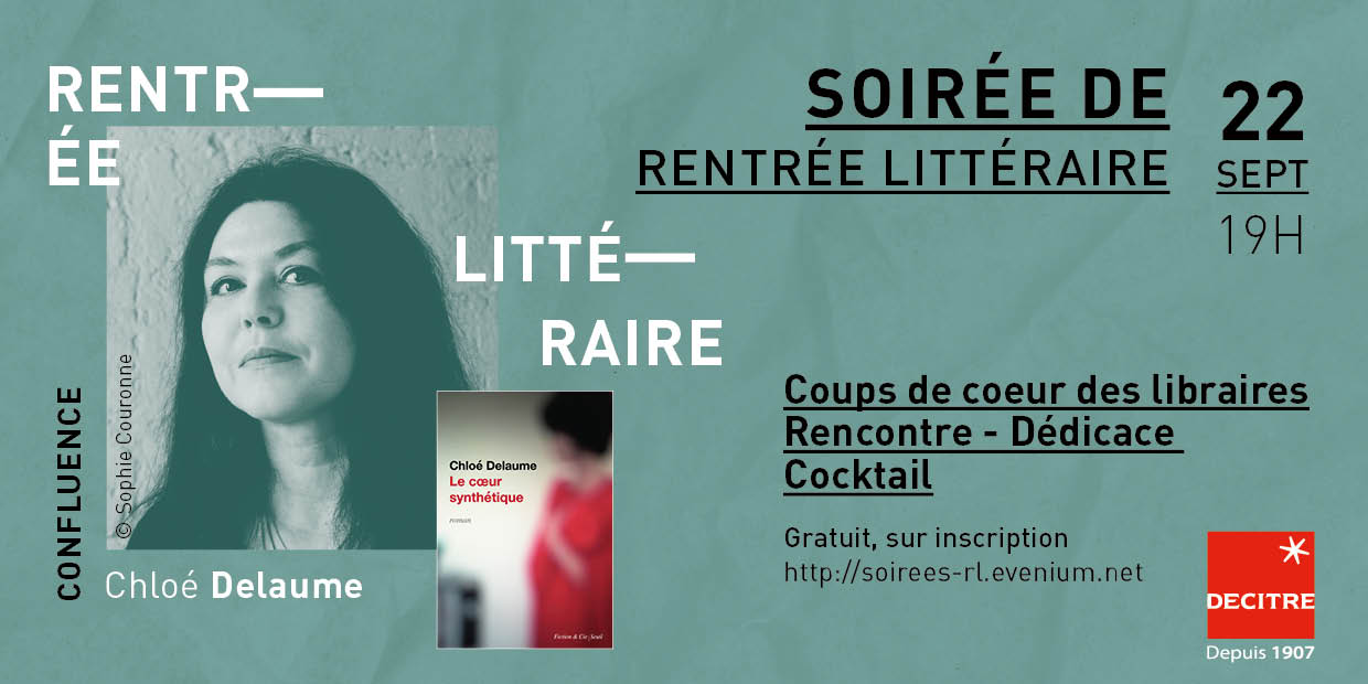 Soirée de rentrée littéraire avec Chloé Delaume 