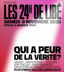 Les 24h de Libé à la Philharmonie, avec la Cité de la Musique (Paris 19)