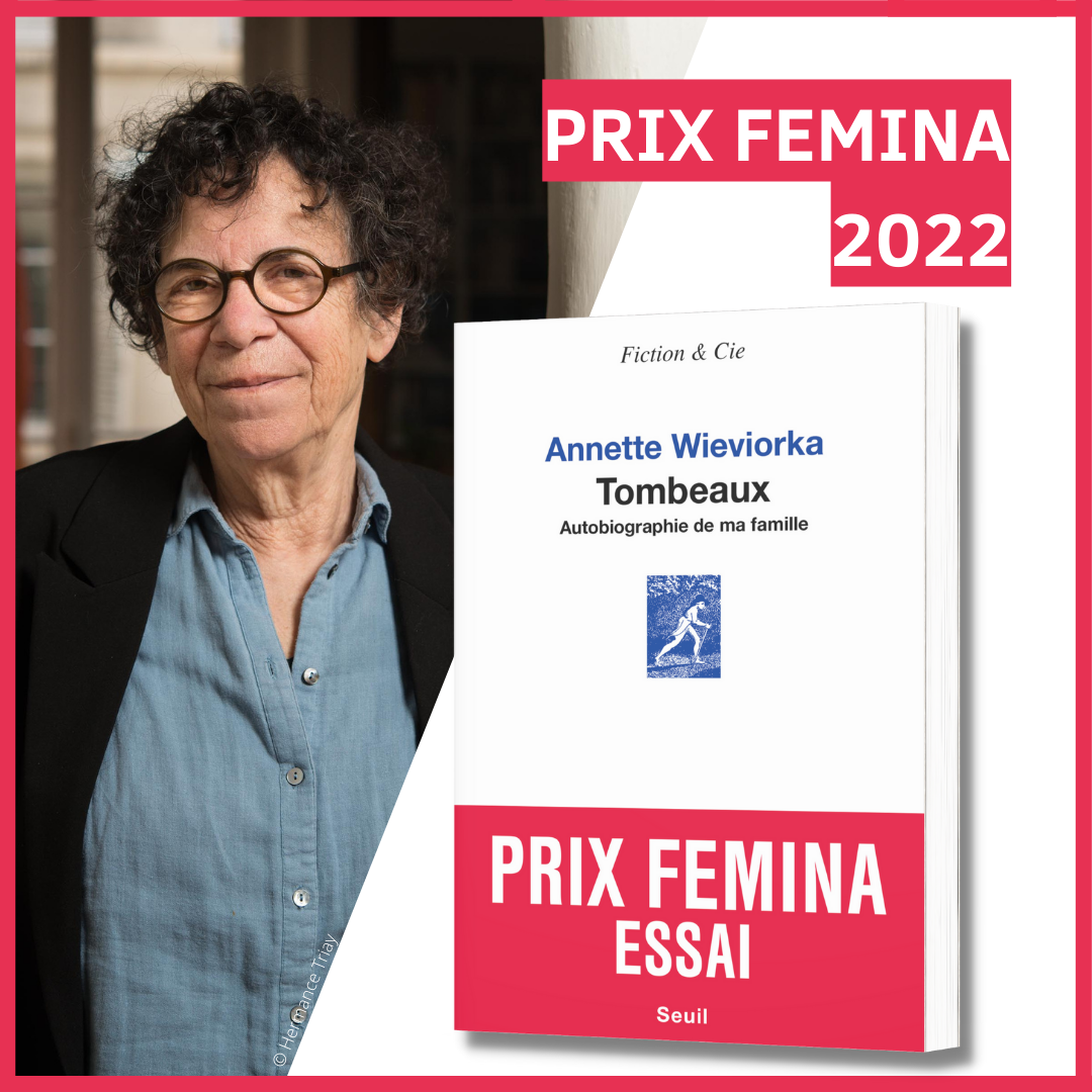 Illustration de l'actualité Annette Wieviorka remporte le prix Femina Essai 2022